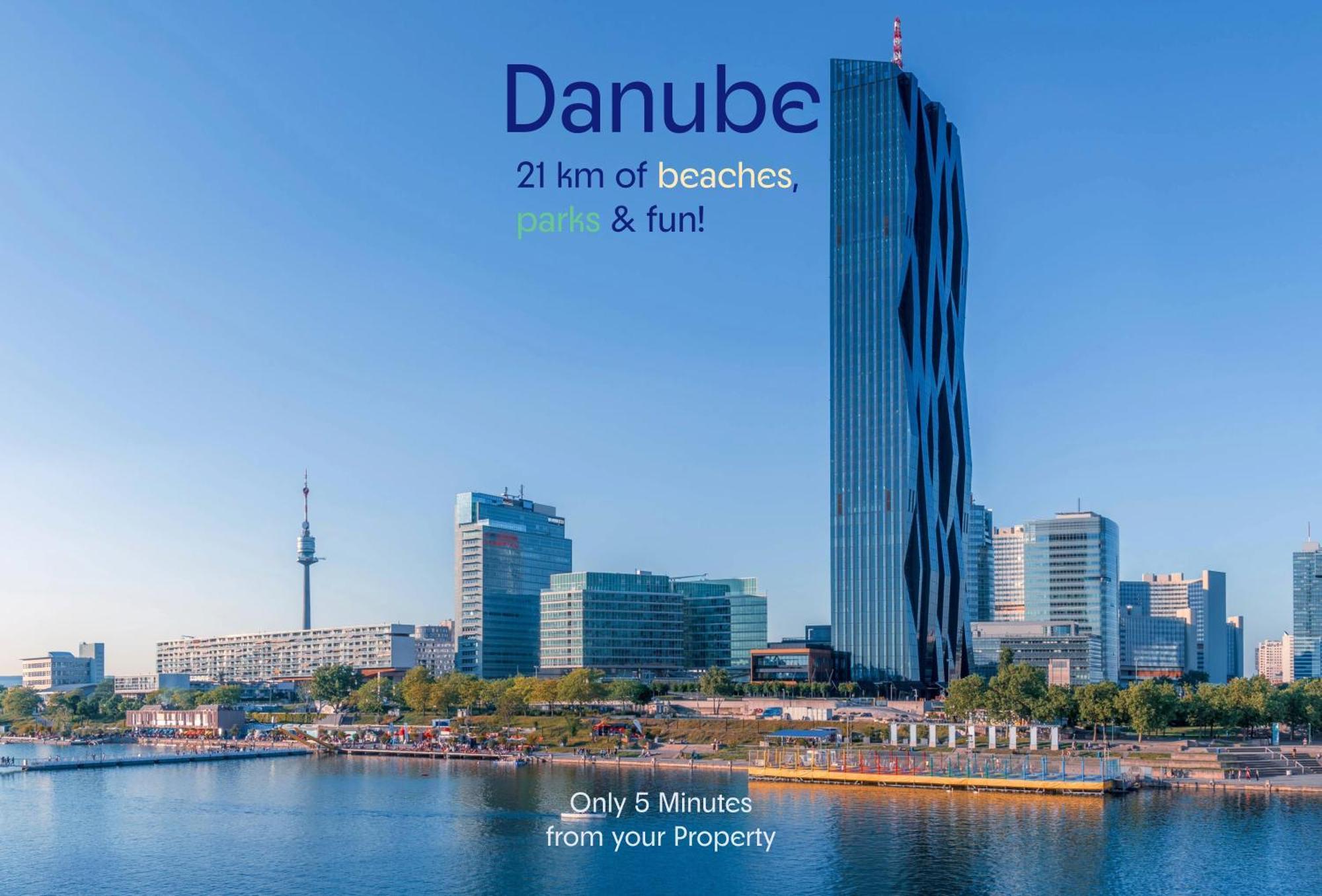 וינה Joyful 2Br Shared Apt Near Millenium Tower & Danube River מראה חיצוני תמונה